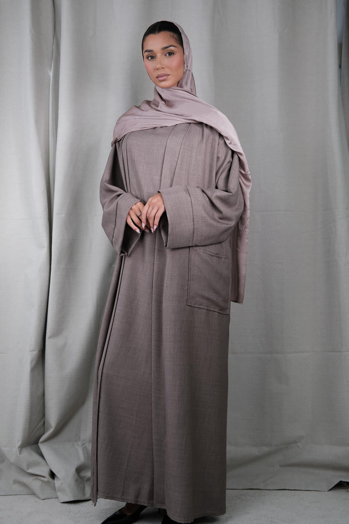 Le Noir Mocha Abaya