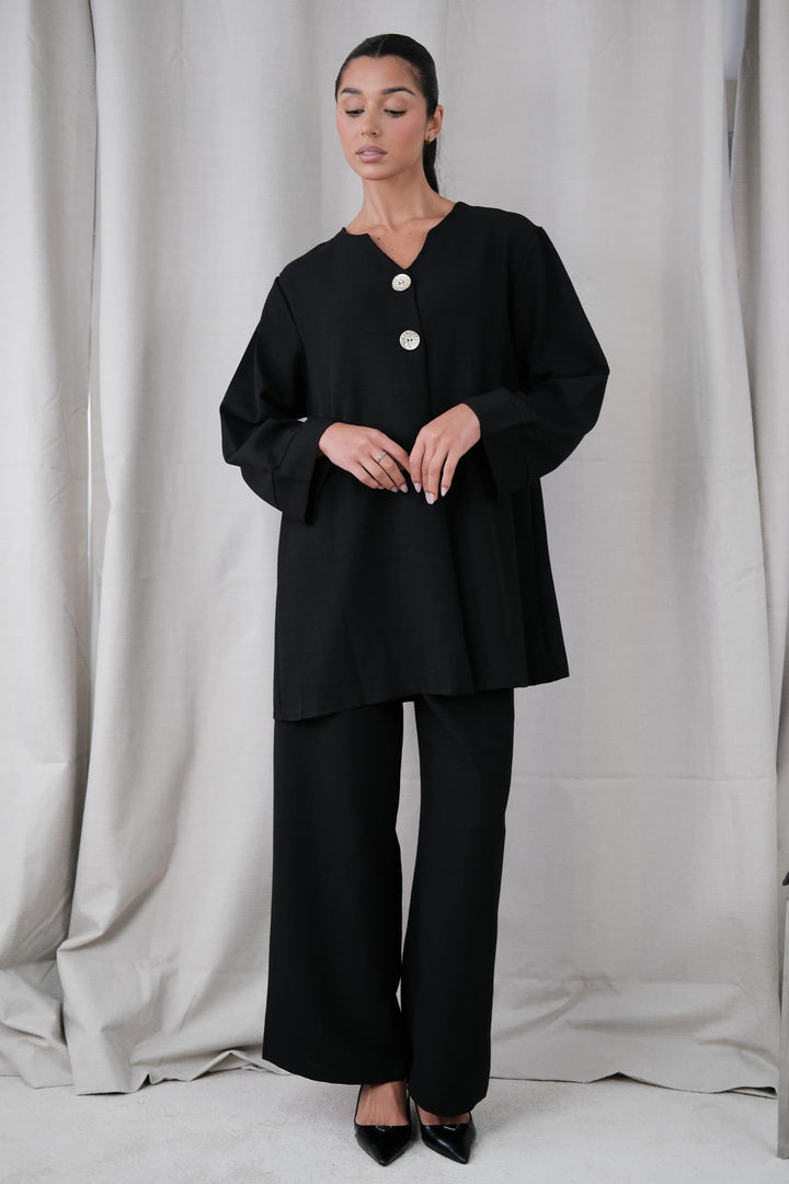 Zaynah Black Co-ord