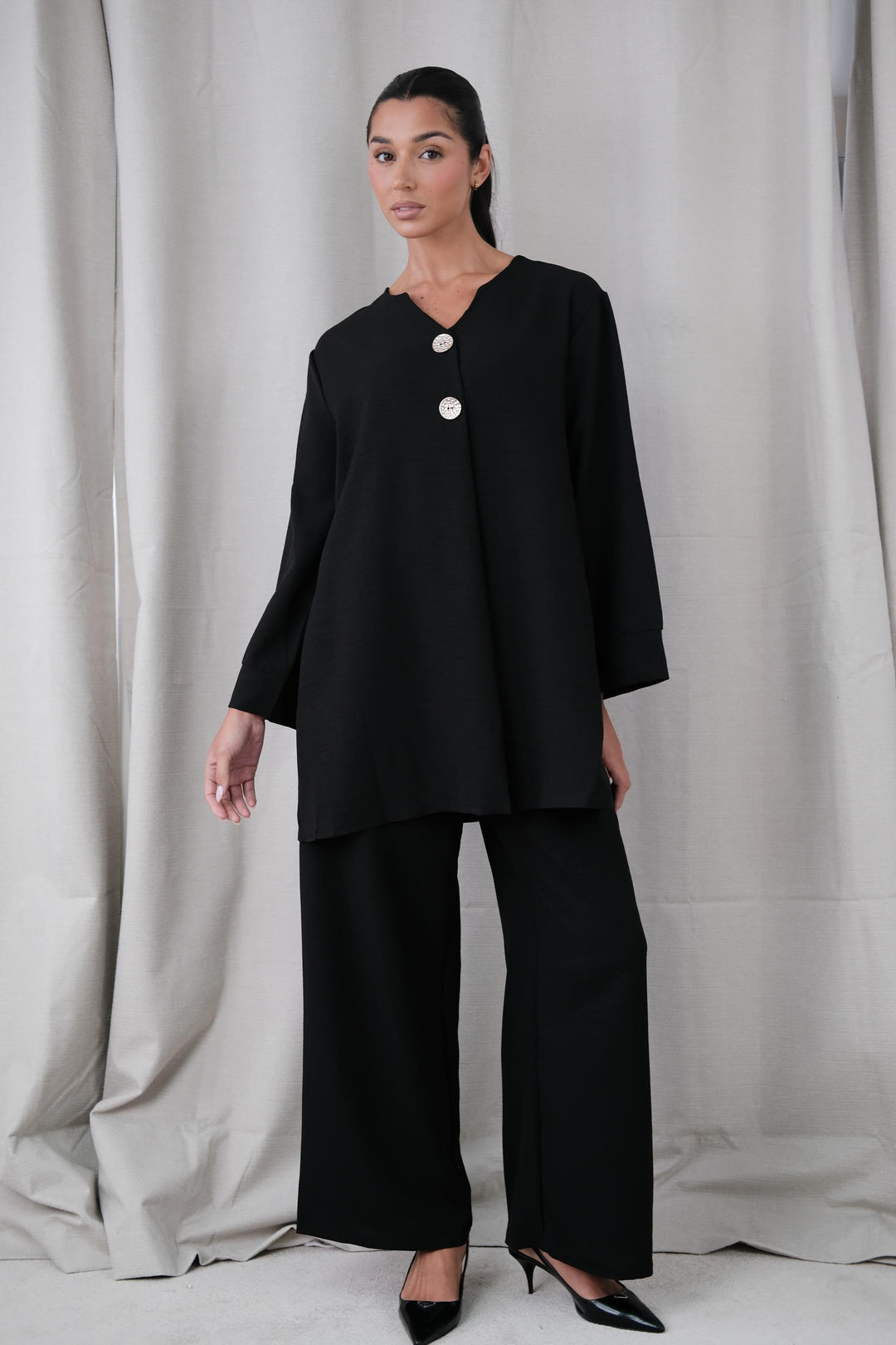 Zaynah Black Co-ord