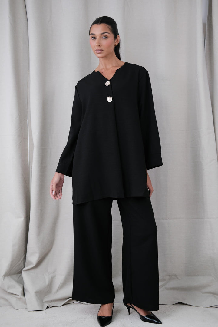 Zaynah Black Co-ord