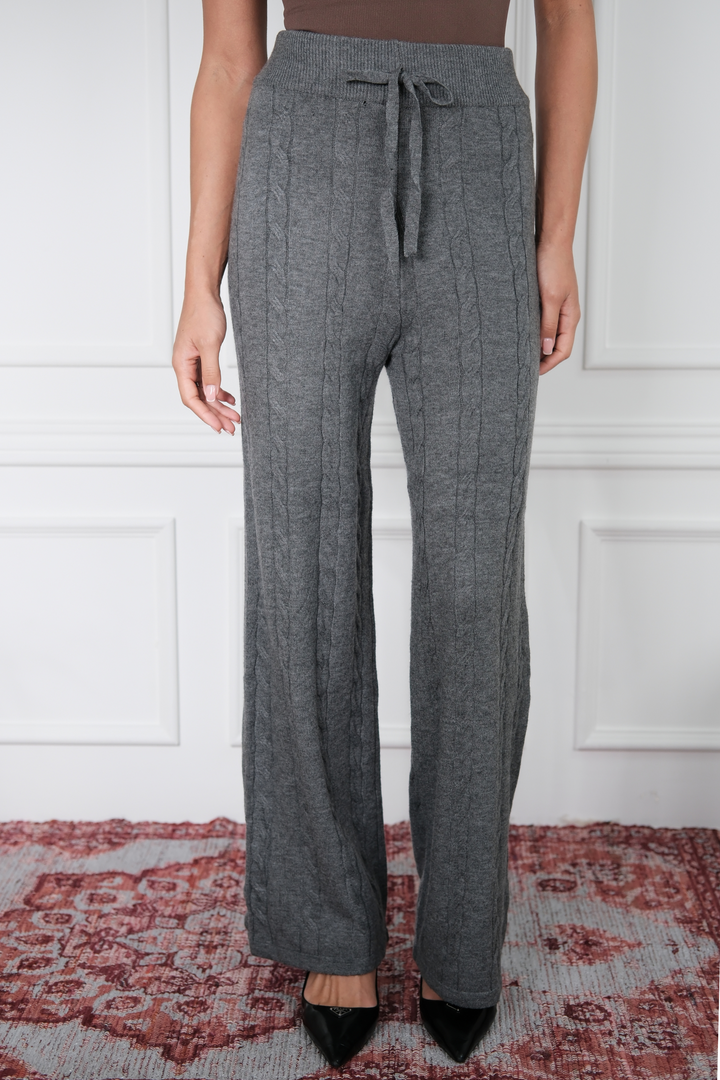 Cable Grey Trousers