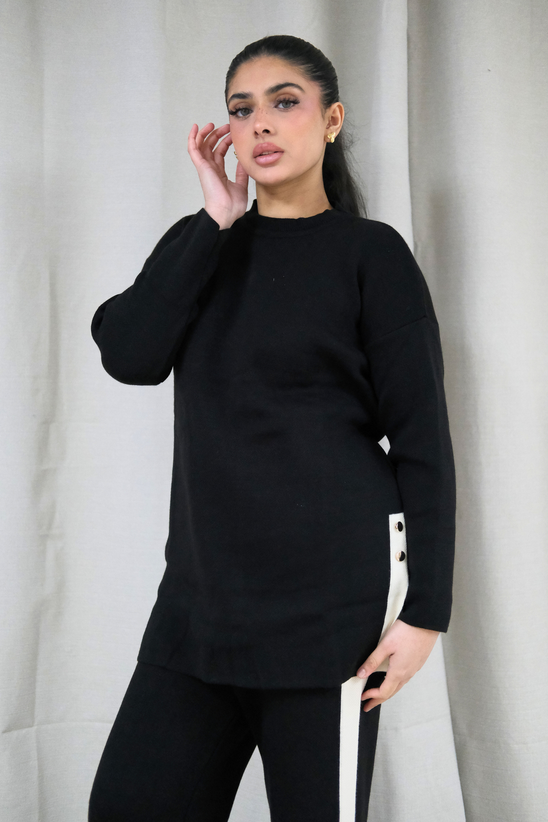 Mable Black Knit Co-Ord