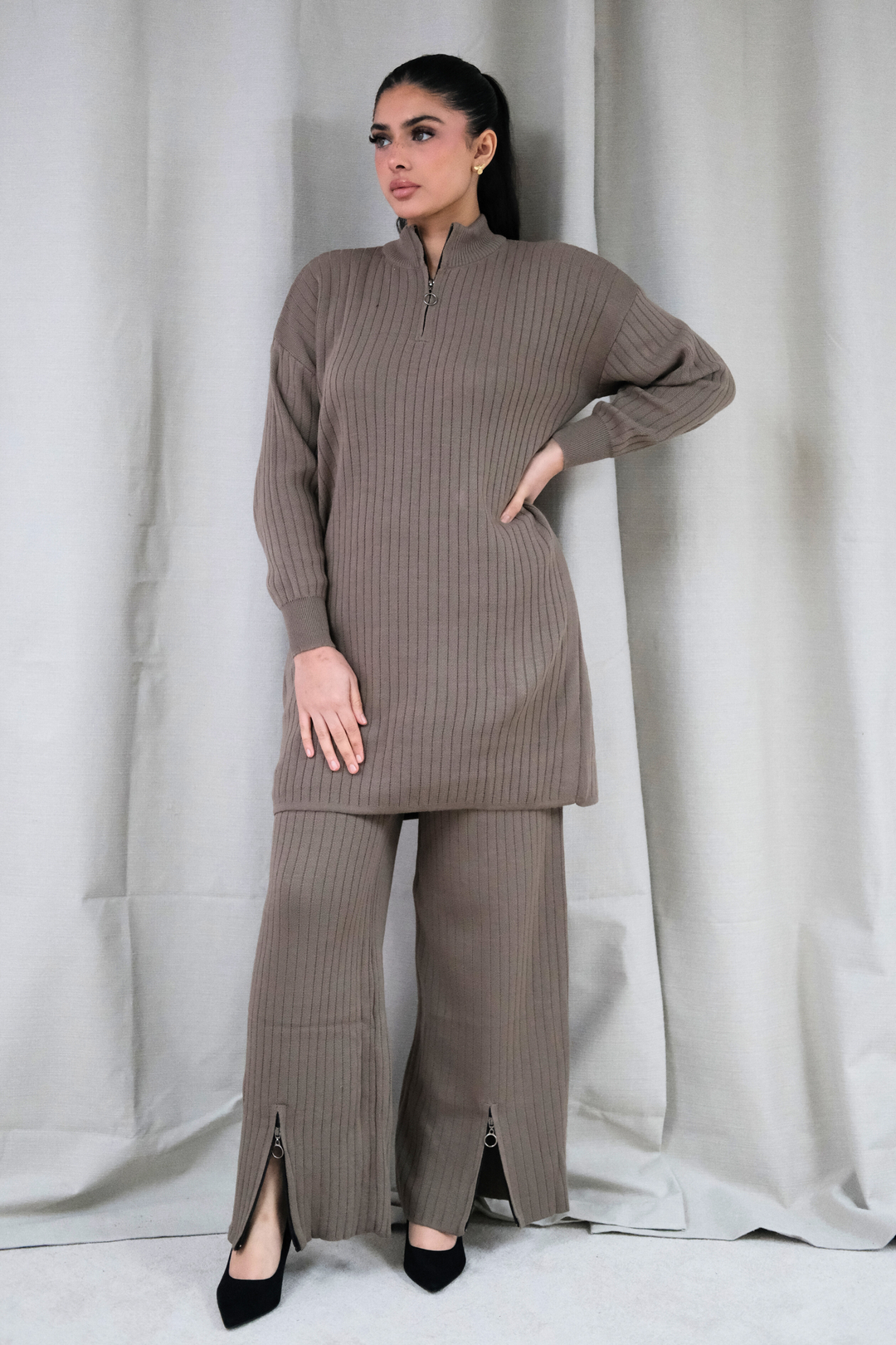 Arden Mocha Zip Co-Ord