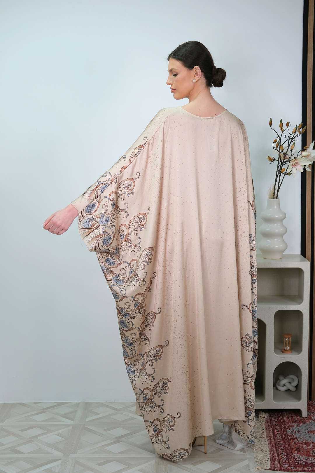 Raya Stone Printed Kaftan