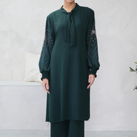 Elan Embellished Green Co-ord