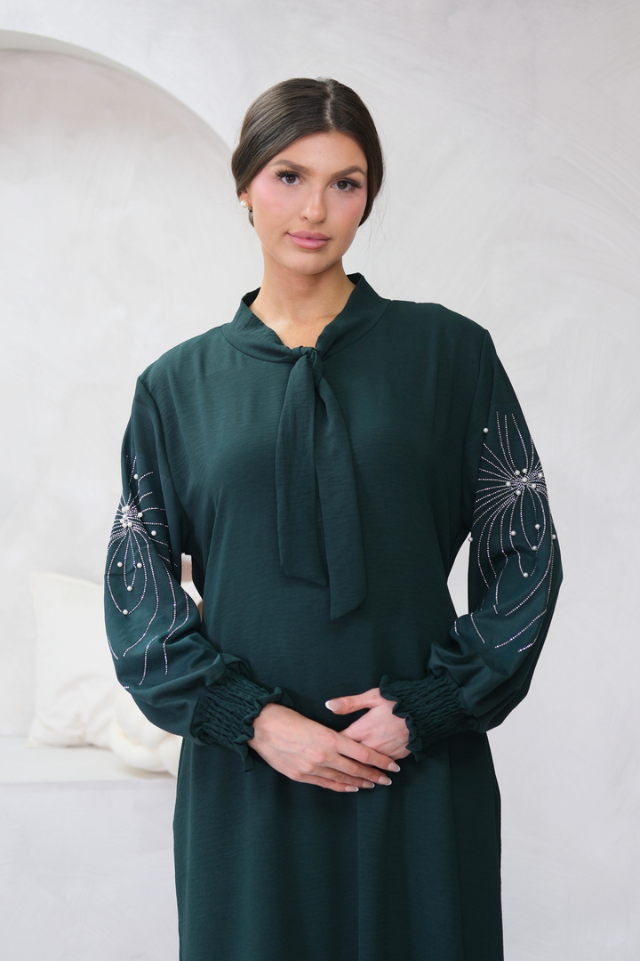 Elan Embellished Green Co-ord