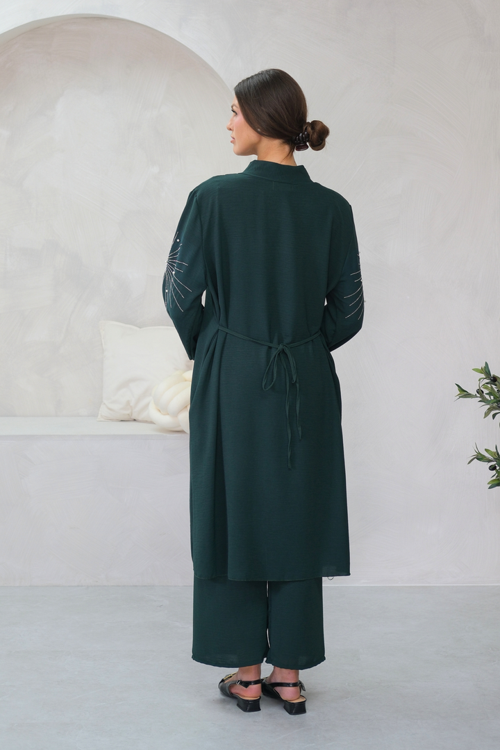 Elan Embellished Green Co-ord