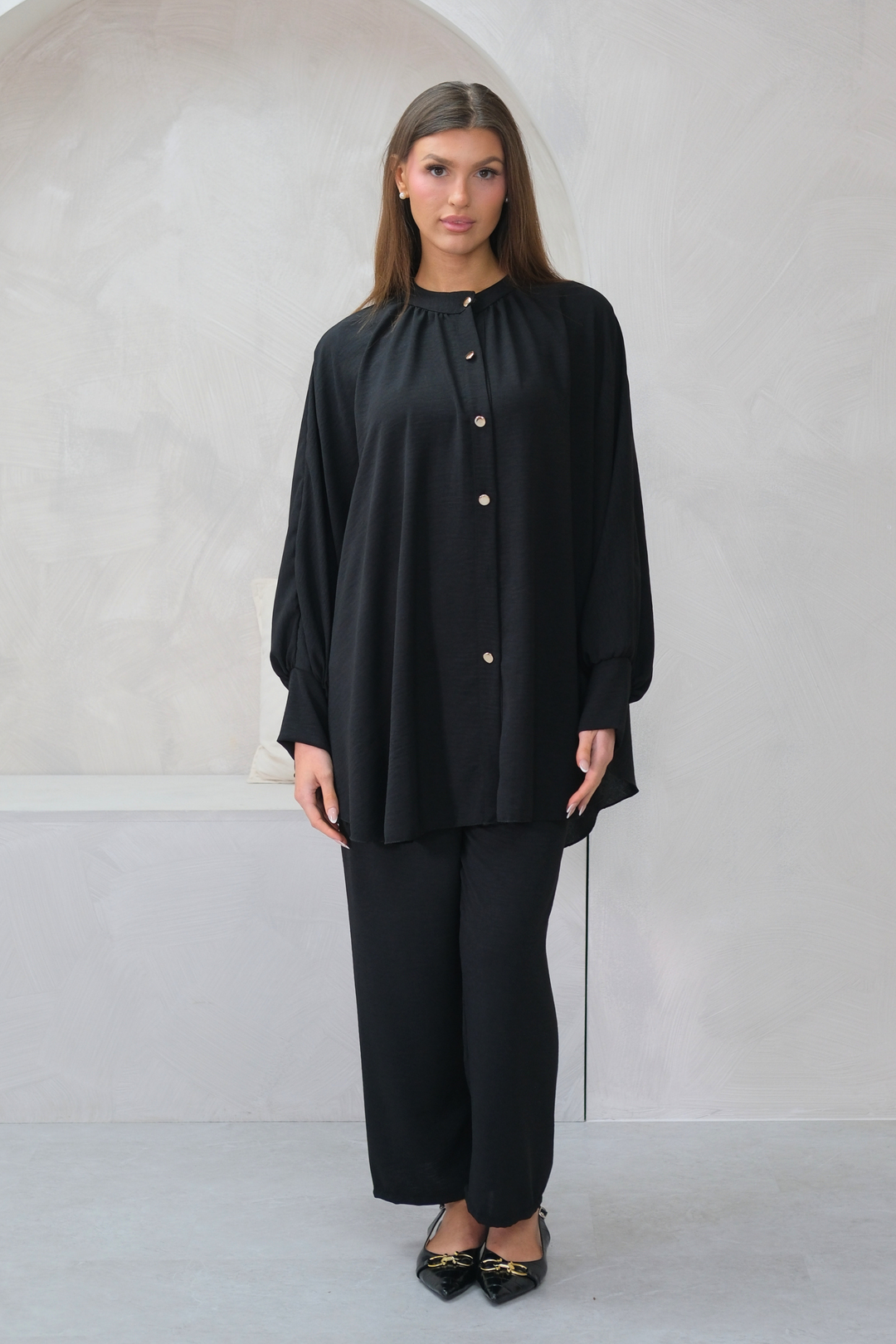 Flow Black Co-ord