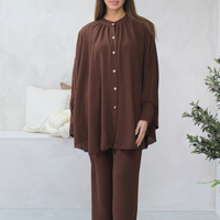 Flow Brown Co-ord