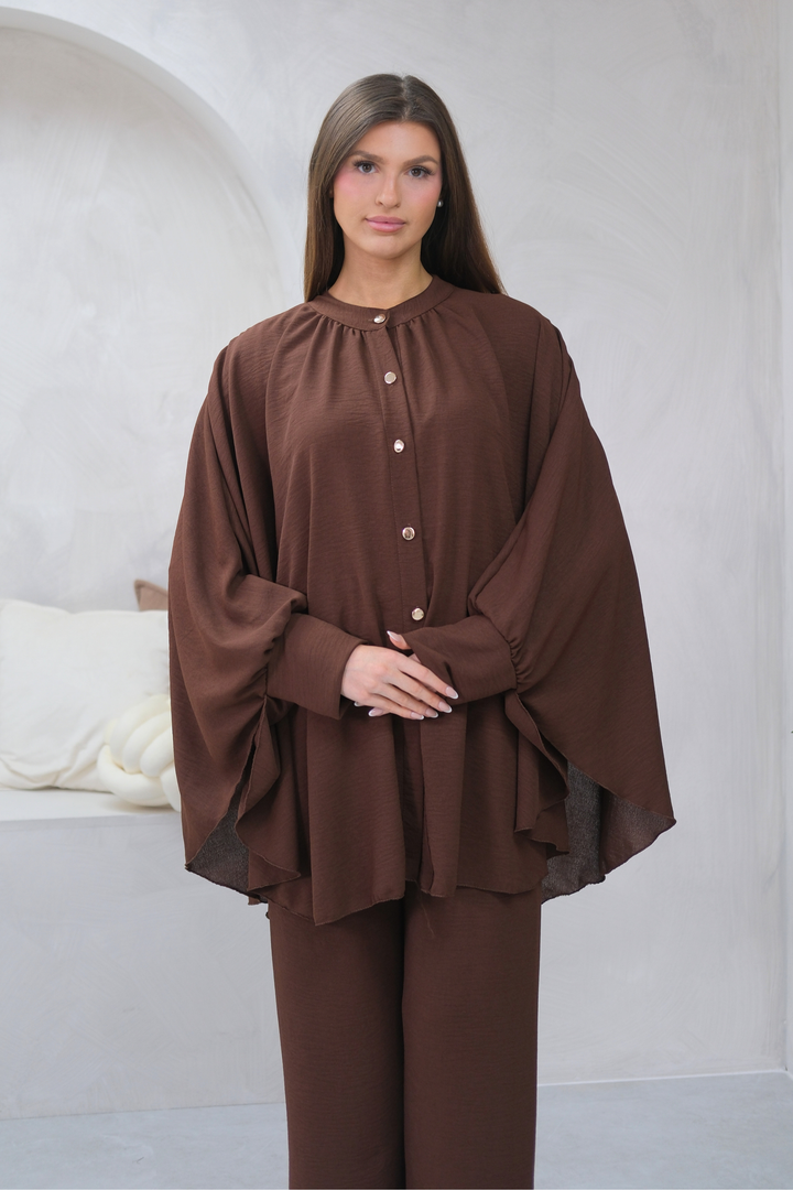 Flow Brown Co-ord