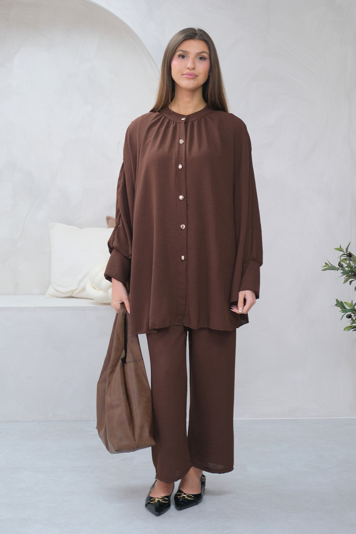Flow Brown Co-ord