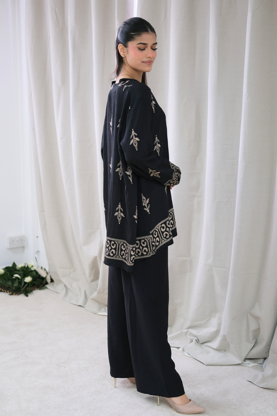 Siena Black Co-Ord