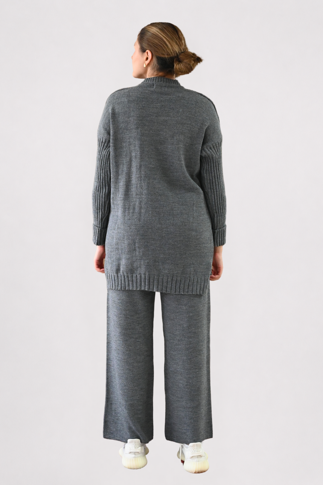 Grey Cable Knit Co-ord