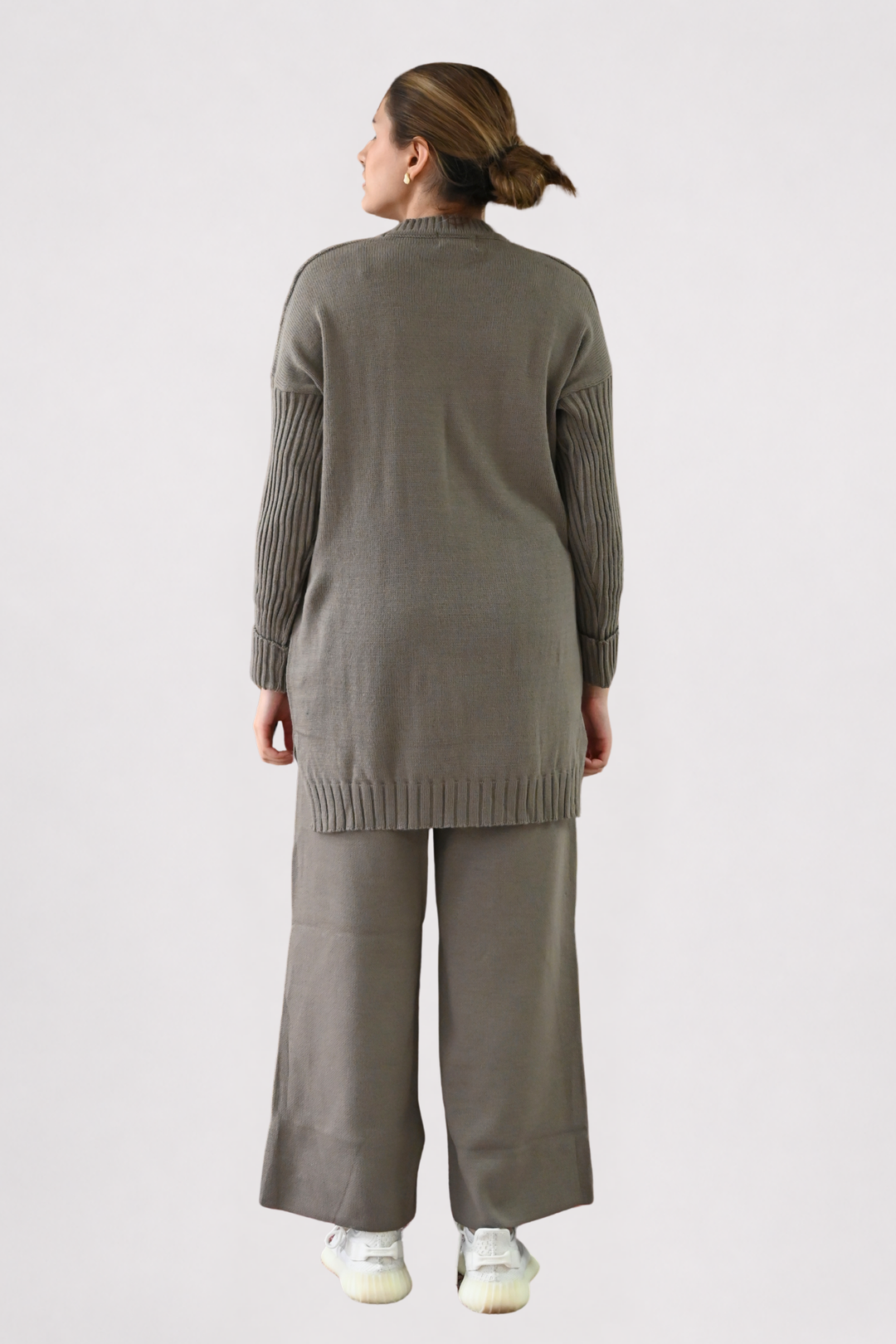 Mocha Cable Knit Co-ord