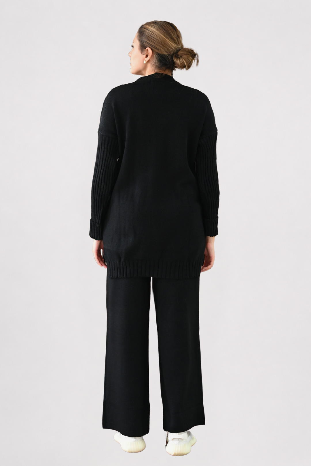 Black Cable Knit Co-ord