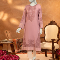 Paper Cotton Lilac Kurti - J. Junaid Jamshed