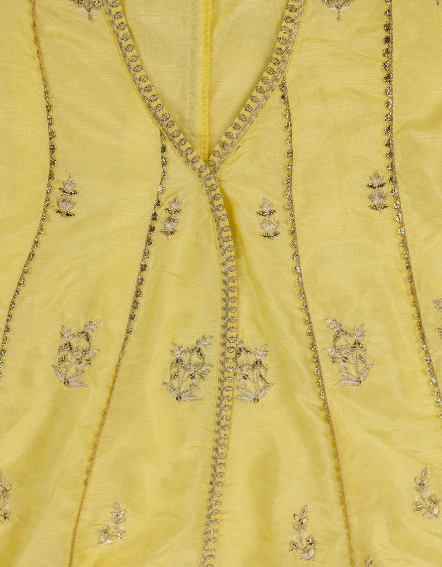 Raw Silk Cream Stitched Suit - J. Junaid Jamshed