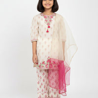 Cotton Silk Beige Stitched Suit - J. Junaid Jamshed