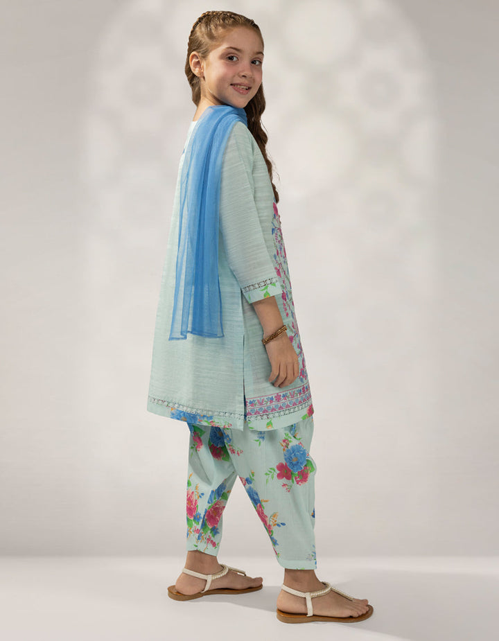 Khaddar Ferozi Stitched Suit - J. Junaid Jamshed