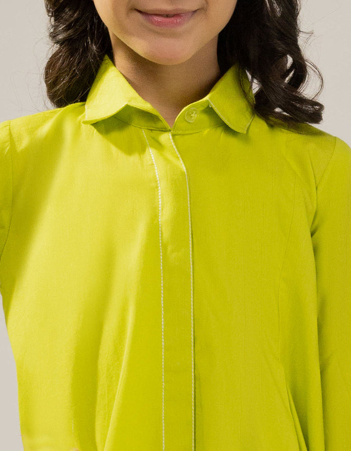 Cambric Green Stitched Suit - J. Junaid Jamshed