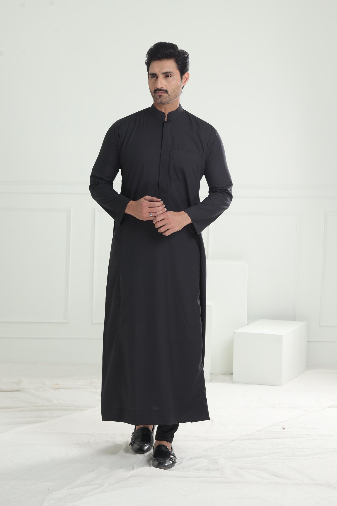 Blended Black Jubba - Jiah