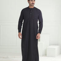 Blended Black Jubba - Jiah