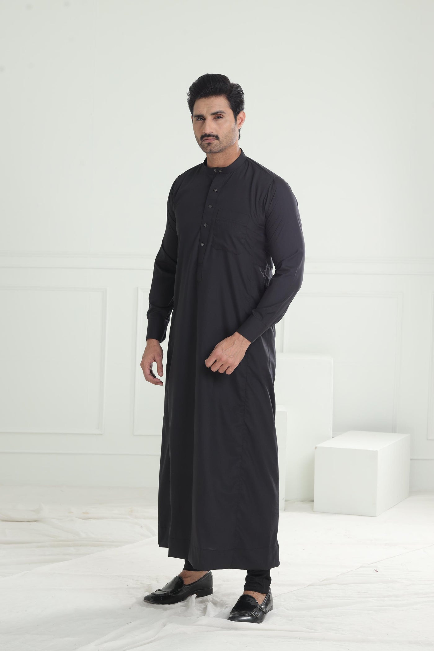 Blended Black Jubba - Jiah