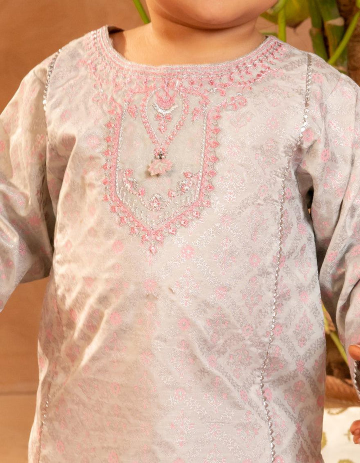 Cotton Silk Green Stitched Suit - J. Junaid Jamshed
