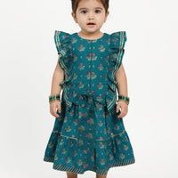 Maple Silk Blue Stitched Suit - J. Junaid Jamshed