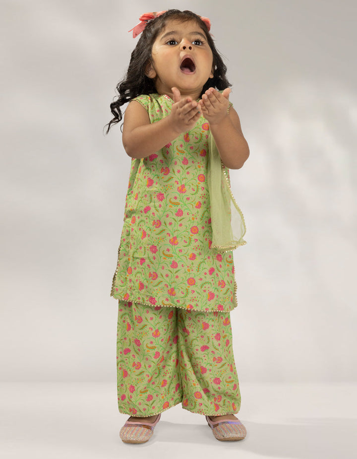 Linen Green Stitched Suit - J. Junaid Jamshed