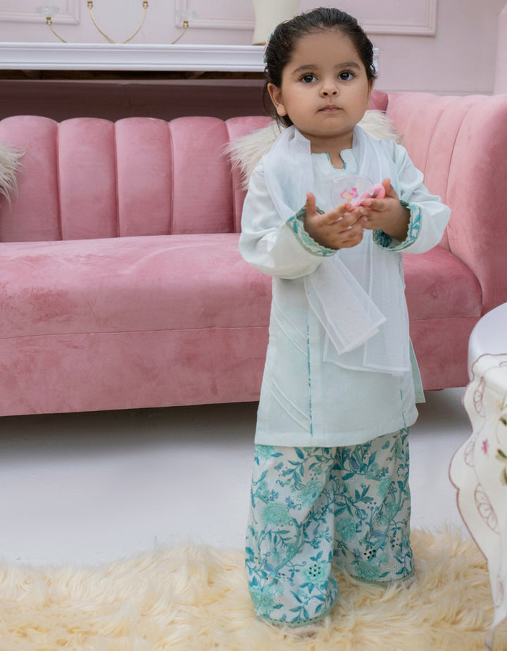 Lawn White Stitched Suit - J. Junaid Jamshed