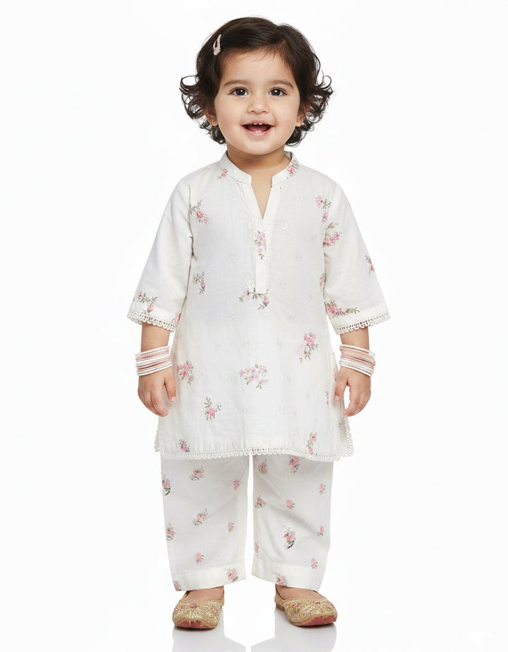 Lawn Beige Stitched Suit - J. Junaid Jamshed