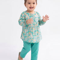 Lawn Multicolor Stitched Suit - J. Junaid Jamshed