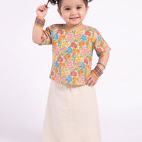Lawn Multicolor Stitched Suit - J. Junaid Jamshed