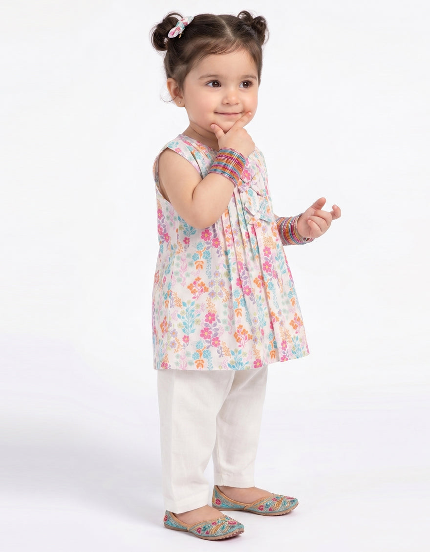 Lawn Multicolor Stitched Suit - J. Junaid Jamshed