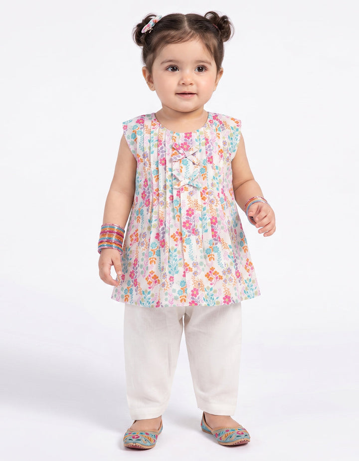 Lawn Multicolor Stitched Suit - J. Junaid Jamshed