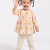 Lawn Multicolor Stitched Suit - J. Junaid Jamshed
