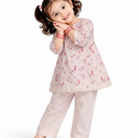 Lawn Pink Stitched Suit - J. Junaid Jamshed