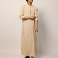 Blended Beige Jubba - J. Junaid Jamshed