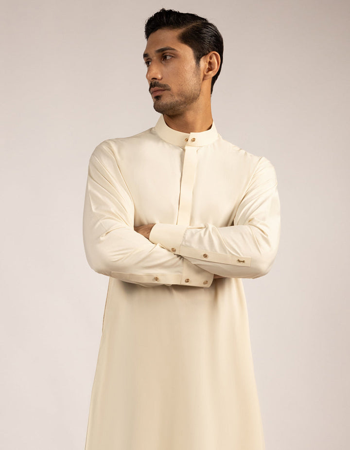 Blended Sand Jubba - J. Junaid Jamshed