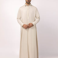 Blended Ivory Jubba - J. Junaid Jamshed