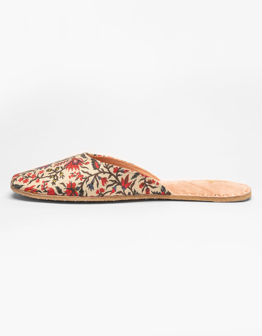 Silk Multicolor Chappal - J. Junaid Jamshed