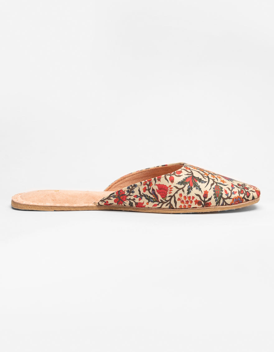Silk Multicolor Chappal - J. Junaid Jamshed