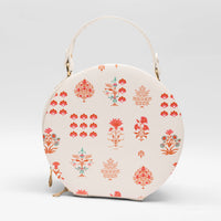 Rexine White Hand Bag - J. Junaid Jamshed