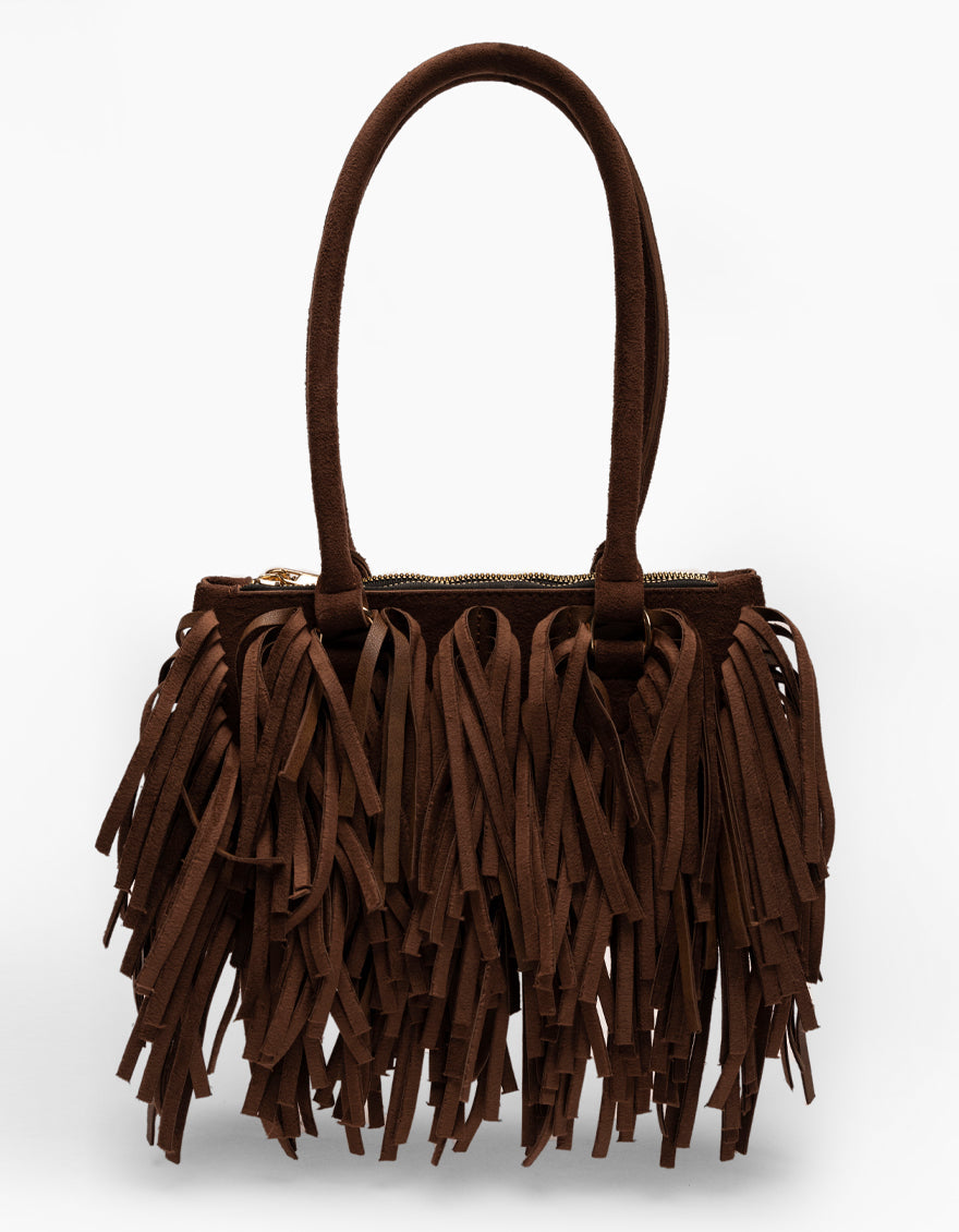 Chocolate Hand Bag - J. Junaid Jamshed