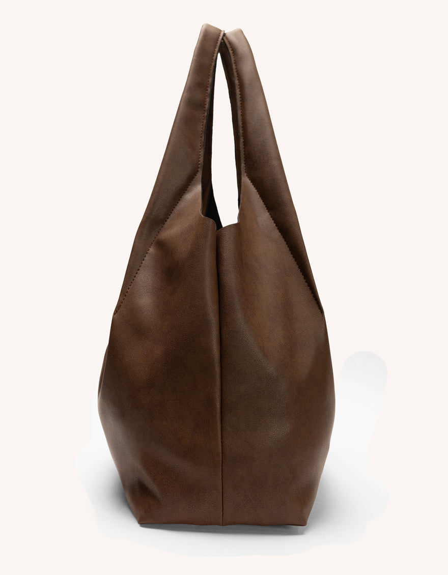 Brown Hand Bag - J. Junaid Jamshed