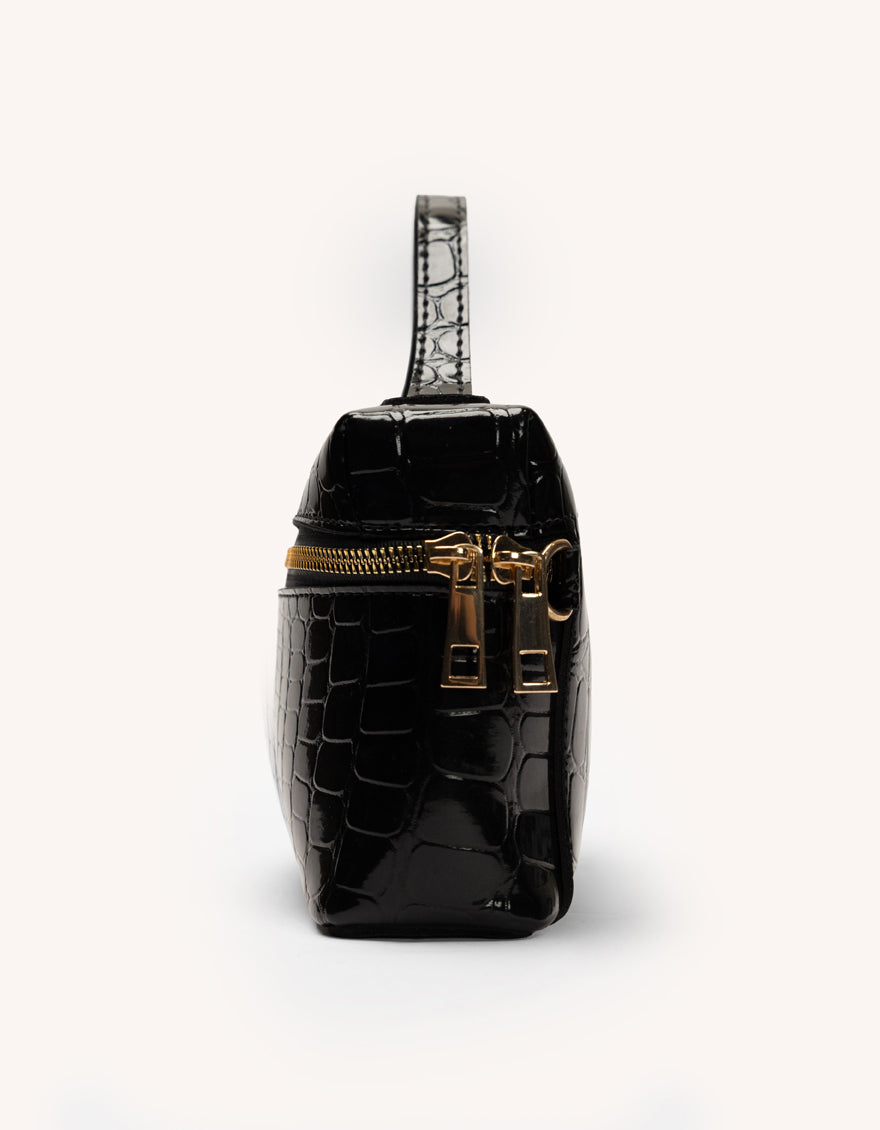 Black Hand Bag - J. Junaid Jamshed