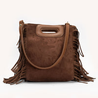 Brown Hand Bag - J. Junaid Jamshed