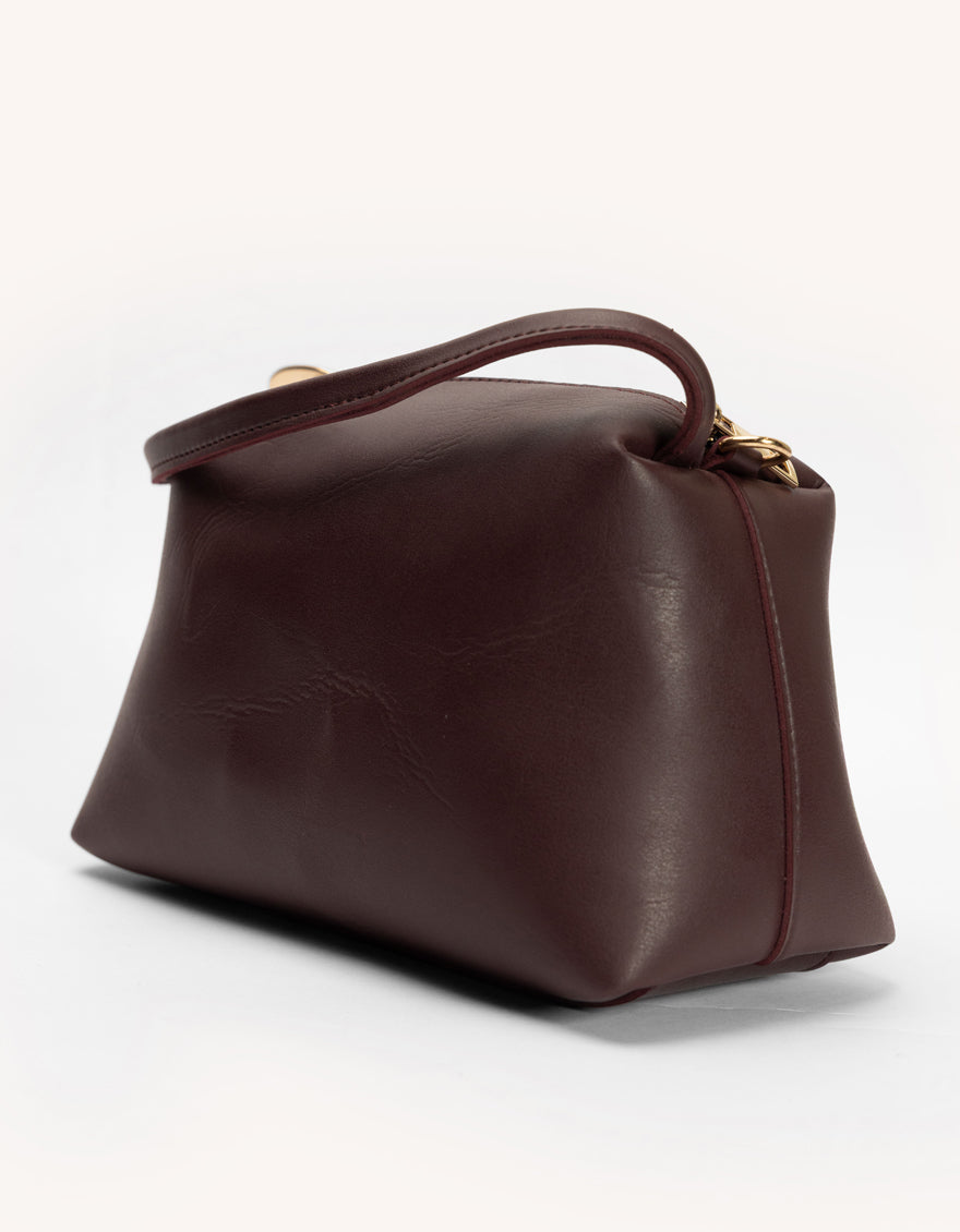 Brown Hand Bag - J. Junaid Jamshed