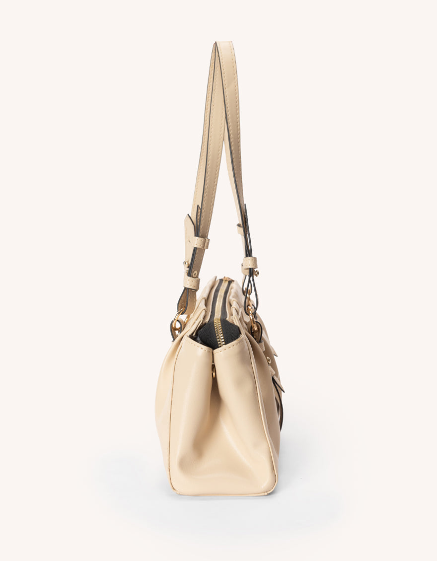 Beige Bag - J. Junaid Jamshed